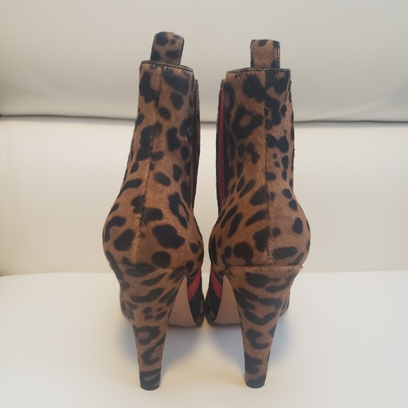 NWT Veronica Beard Fallon Boots Leopard 9.5 - Picture 12 of 16